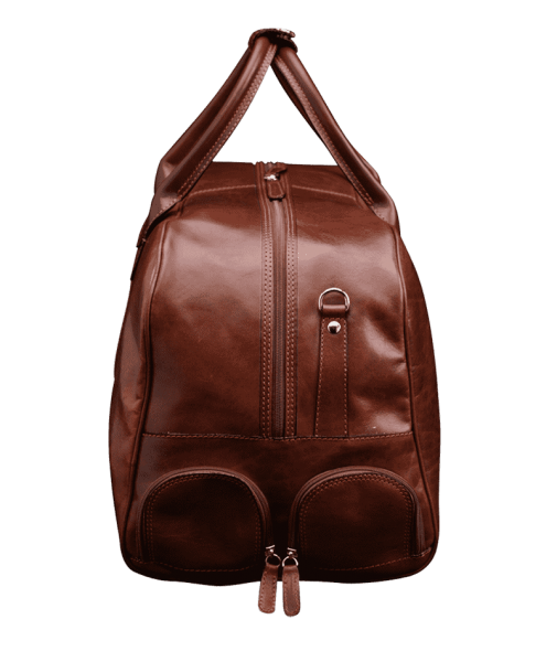 All-in-One Golf Ledertasche seitenansicht